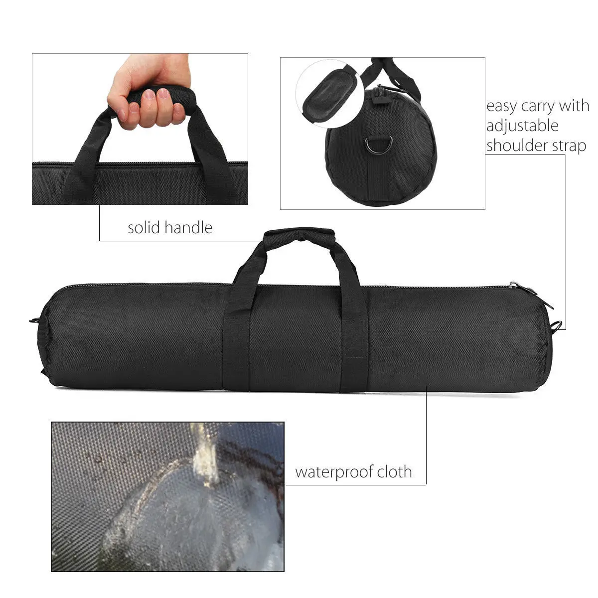 60cm 70cm 80cm Padded Strap Camera Tripod Carry Bag Travel Case Padded Strap Carry Bag Travel Case Telescope Fishing rod