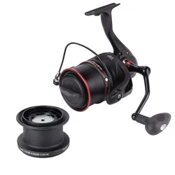 Hiumi TP8000 Saltwater Spinning Reel 13 Stainless Steel Shielded Bearings Powerful Baking Finish Body 4.11 Gear Ratio With Spare