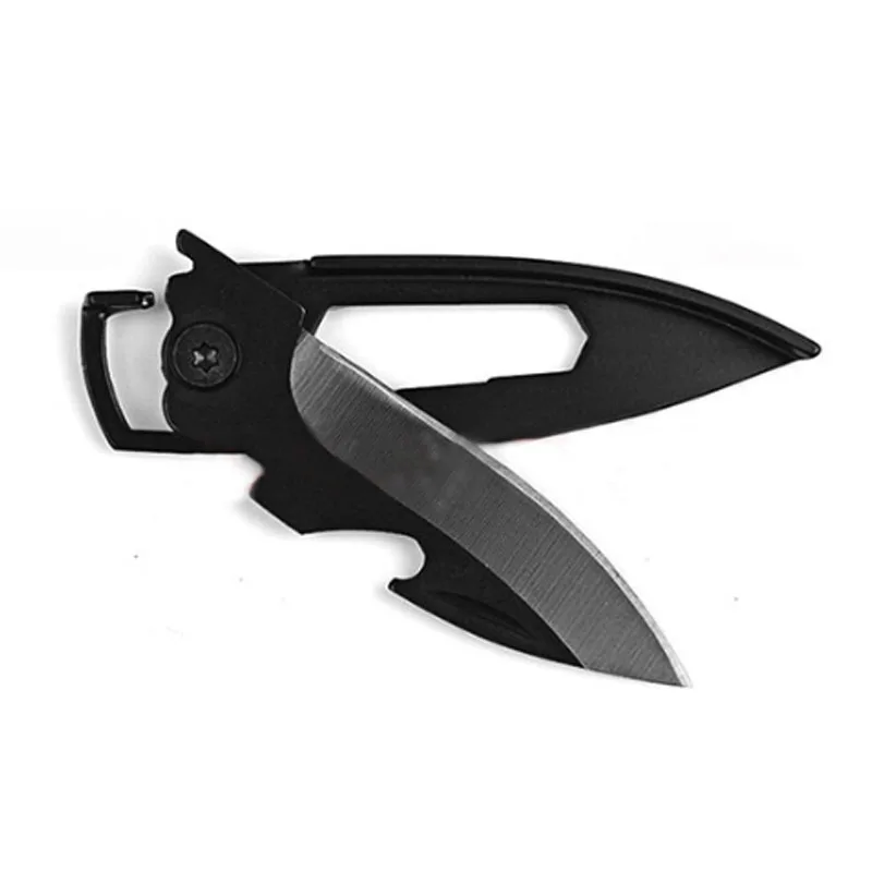 Multifunctional EDC Knife Outdoor Self defense Mini Keychain Multi Tool Key Pocket Letter Camp Pare Peeler Peel Parcel Open