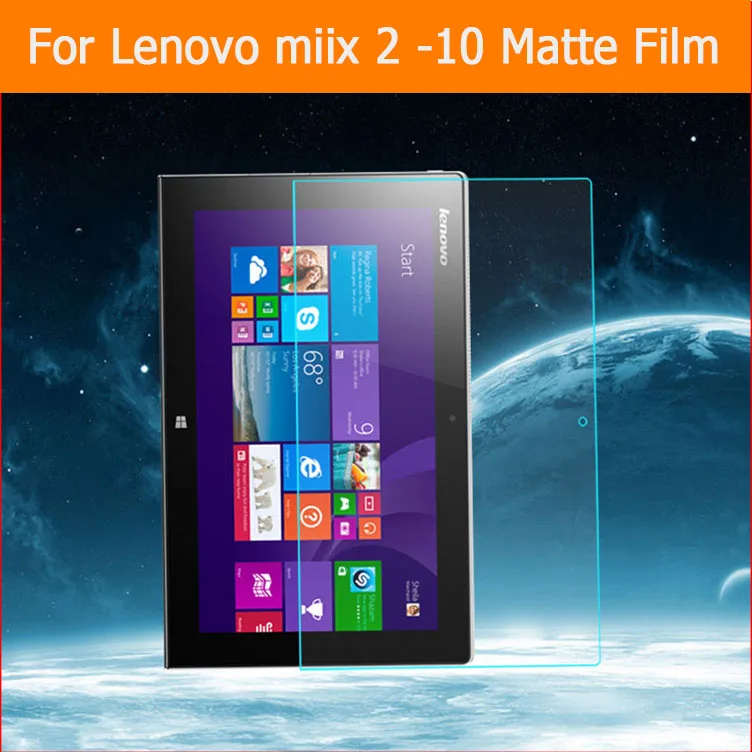 

Anti-Glare Screen Protector Matte Film For lenovo Miix2 10-ZTH 10.1" tablet pc screen protector films with Retail package