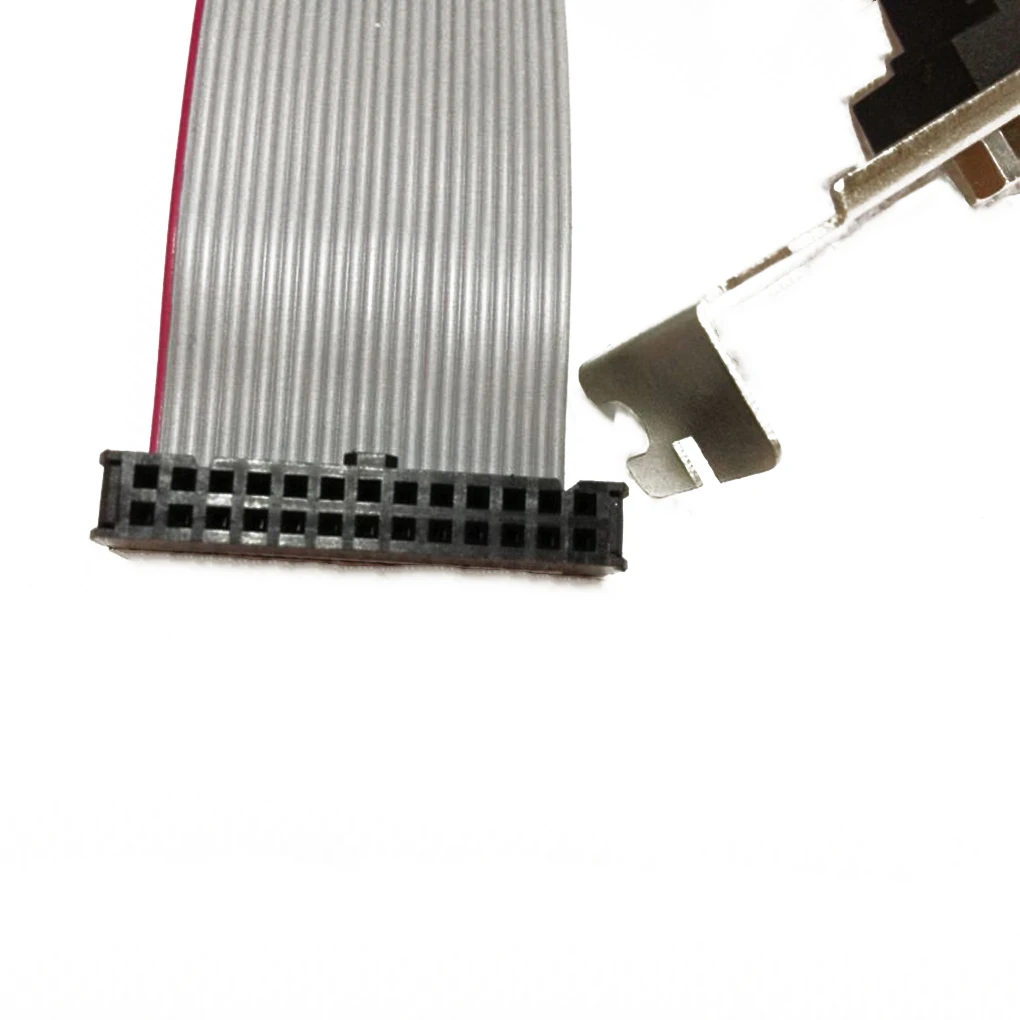 حامل رأس DB25 أنثى إلى اللوحة الأم ، مع كابل ، منفذ تسلسلي 1 ، فتحة PCI متوازية ، 25 سنًا