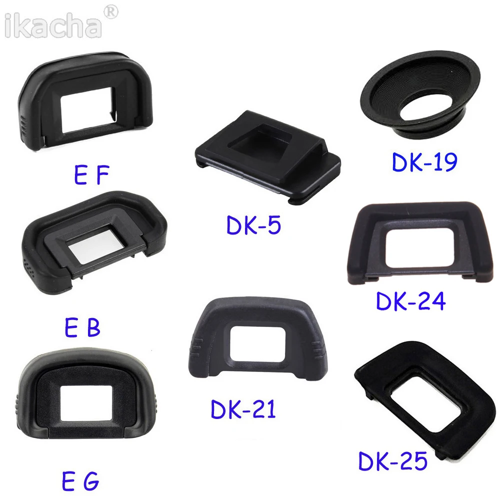 DK-19 DK-20 DK-21 DK-24 DK-25 EF EB EG DK-5 Eye Cup Eyepiece Eyecup for Nikon Canon SLR Camera