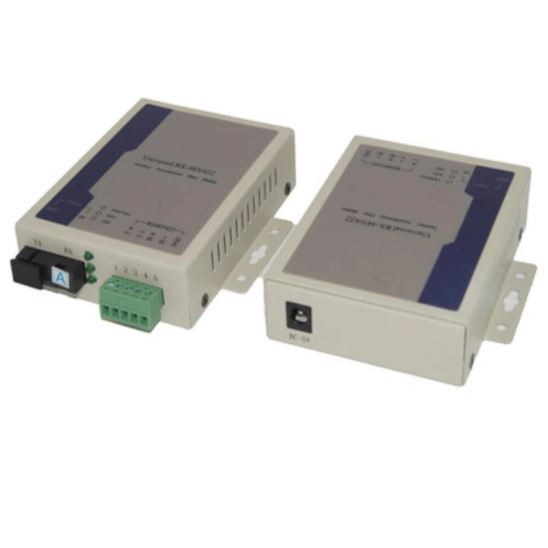 1pair Accord RS485/422 optic fiber converter modem Optical transceiver Two-way RS485 data optical transceiver