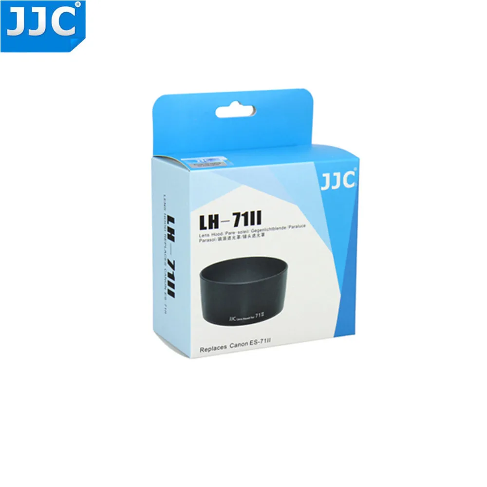 Paraluce per fotocamera a baionetta JJC LH-71II per obiettivo CANON EF 50mm f/1.4 USM sostituisce ES-71II