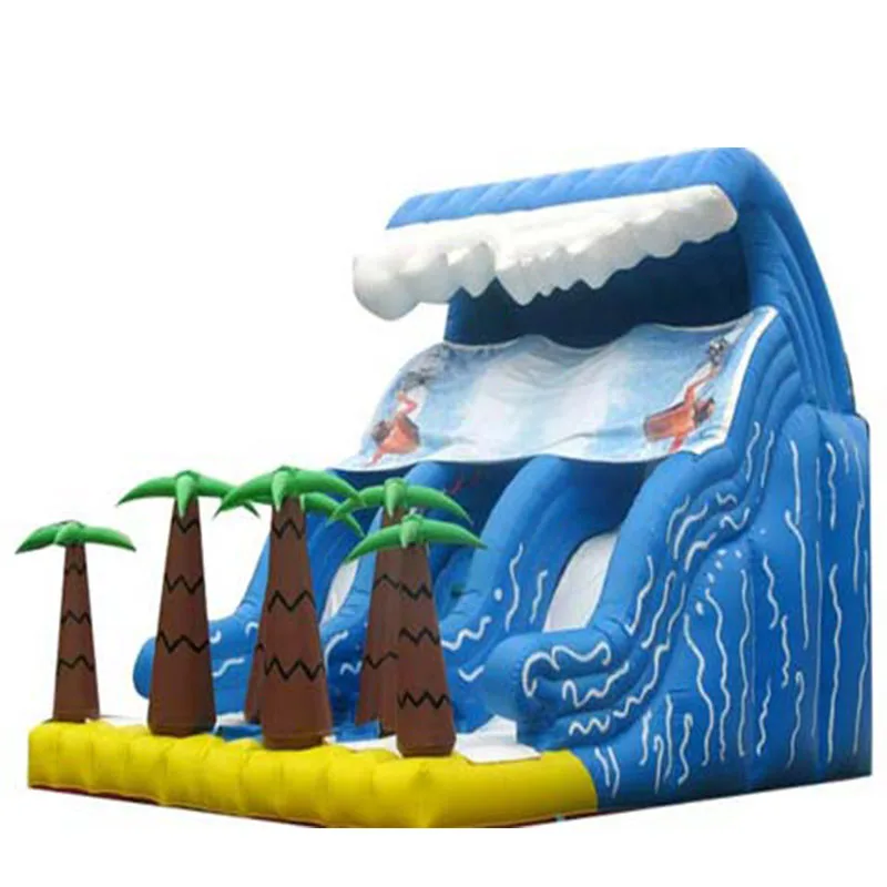 

Inflatable water slides with a pool for sale