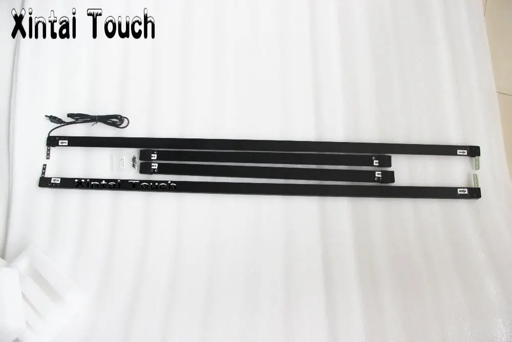 55 inch IR touch screen with USB/10 touch points IR touch panel frame with free driver for Windows and Android