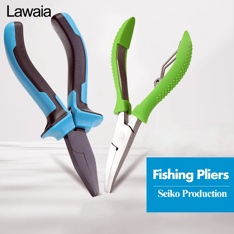 

Lawaia Fishing Pliers Multi-purpose Saltwater Fishing Plier Fishhook Bent Flat Tie Pliers Decoupling Device Hunting Fishing Tool