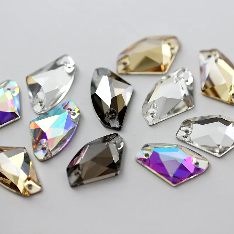 AAAAA Boutique Galactic Shape Crystal Sew On Rhinestones Sewing Jewelry Beads For Dress Making,Jewelry Decoration