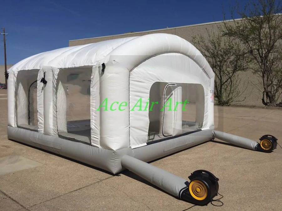 Cheap Custom Portable Inflatable Mobile Outdoor Spray Booth/Inflatable Outdoor Spray Booth For Sale