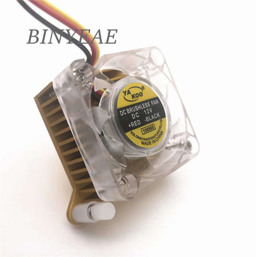 NEUE DC12V 40mm 40x40x2 5mm 4010 Fan Grafikkarte Fan mit Kühlkörper Kühler 59 60MM Pitch-reihe 2pin 3pin – Detail 7