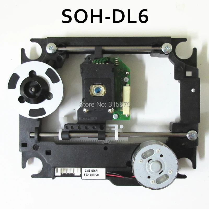 Original SOH-DL6 DL6FS DVD Optical Pickup with Mechanism SOH-DL6FS DL6 CMS-S76R