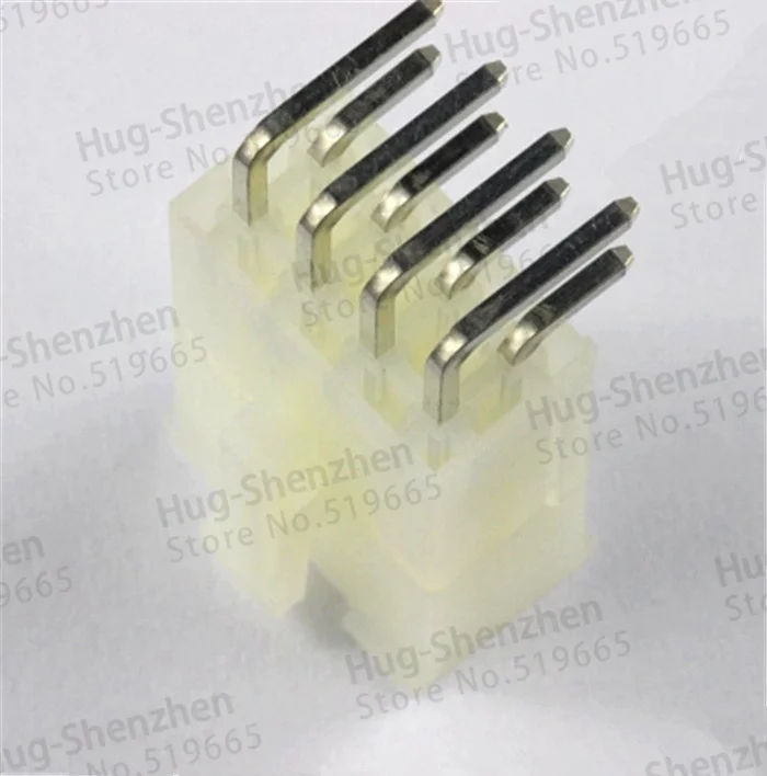 50sets 4.2mm 5557/5569 8Pin 2*4pin car terminal Electrical connector kit (Housing+curved needle+Terminal) for automotive ect.