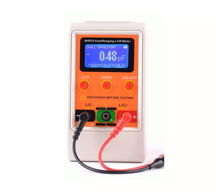 

M4070 Capacitance Meter Automatic Range High Precision 1% Digital Capacitance Inductance Meter Bridge Tester