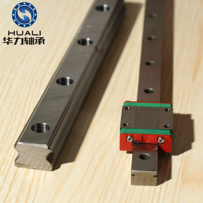 2 piezas de carril lineal HGR20-600mm de Taiwán hiwin con carro HGH20CA de 4 piezas