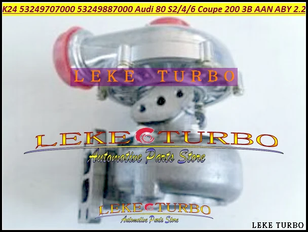 K24 53249707000 53249887000 034145703B Turbo Turbocharger For Audi 80 S2 S4 S6 200 Coupe 200 quattro 1989- 3B AAN ABY 2.2L 220HP