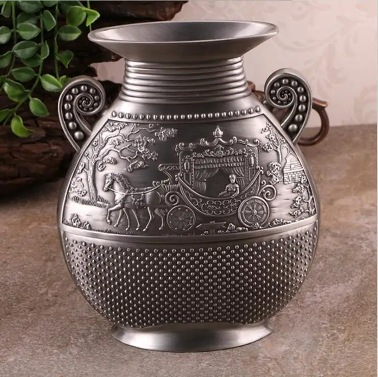 

large size classical bottle shape engraved tabletop vintage vase antique vintage vases homes decorative vase for flower HP024