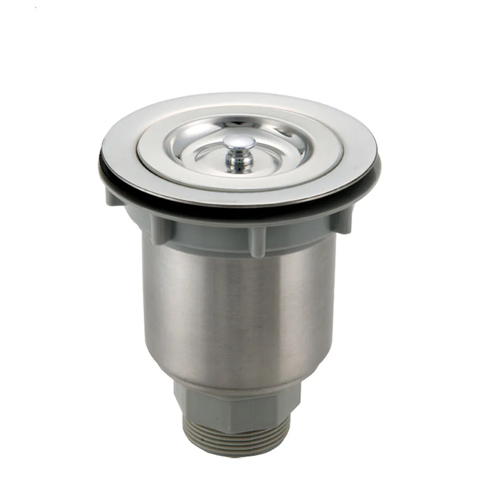 Talea 110Mm Rvs Spoelbak Afvoer Zeef Aanrecht Stopper Mand Zeef Riool Filter Mesh Stopper Afval