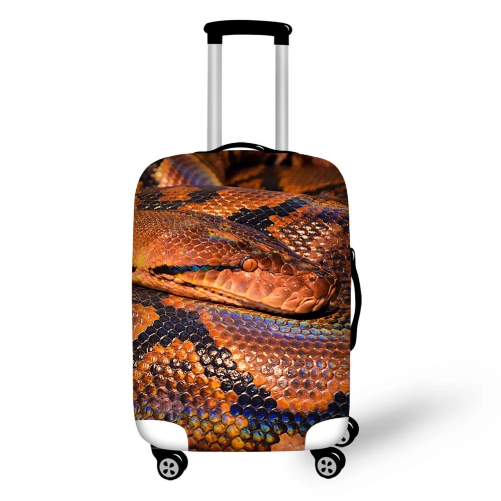 Animal  print travel luggage suitcase protective cover stretch waterproof portable luggage covers rain cover