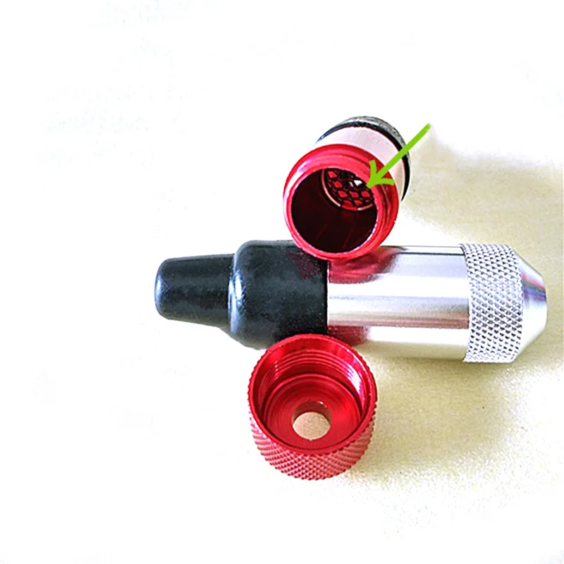 Nipple Smok Metal Pipes Creative  Smoking Pipe Herb Tobacco Pipes Portable Grinder Smoke Narguile Random Delivery