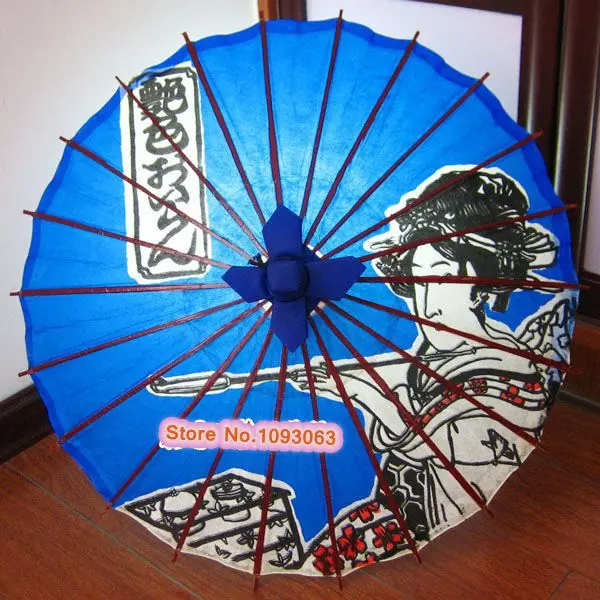 Japanese Umbrella 64CM Diameter Ukiyo-e Variety Pattern