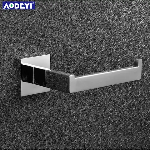 मैट ब्लैक टॉयलेट पेपर होल्डर वॉल माउंट टिशू रोल हैंगर 304 स्टेनलेस स्टील बाथरूम एक्सेसरीज़ ब्रश्ड गोल्ड 10 best sales टॉयलेट टिशू होल्डर - №10