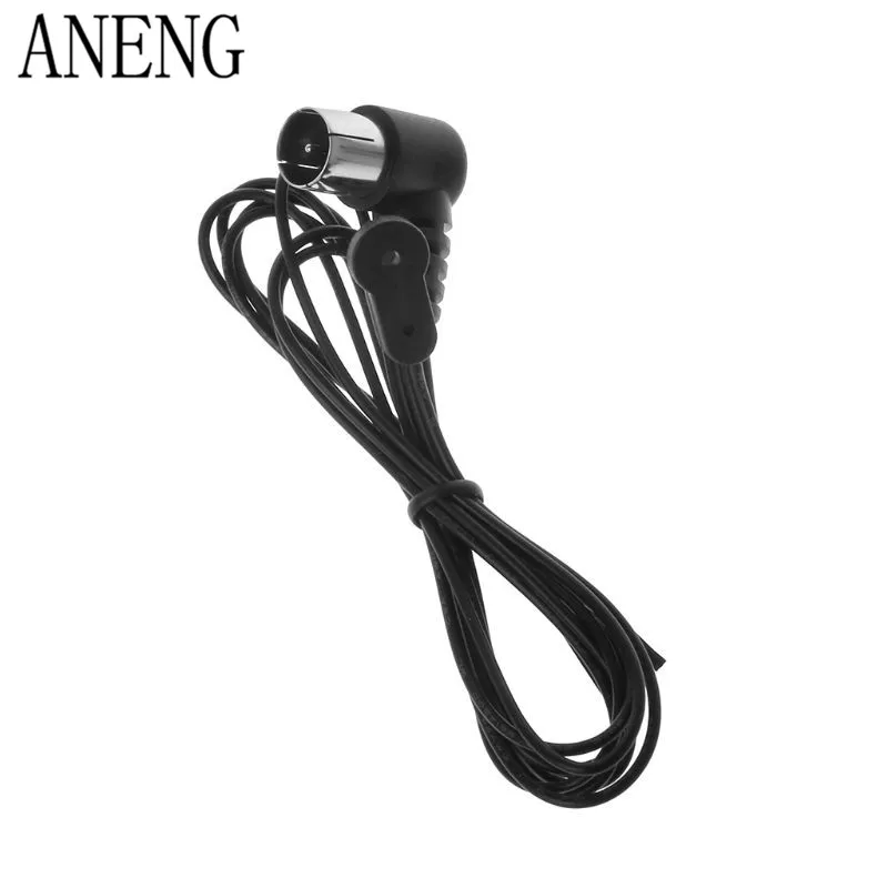 FM Radio Antenna F Adattatore 75ohm Unbal Connettore Maschio Coperta Stereo per Yamaha JVC Sony Sherwood Pioneer Oenon Panasonic Onkyo