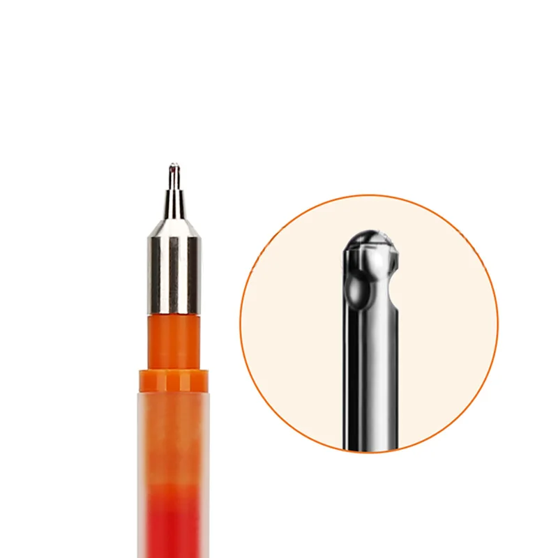 6pcs/lot Pilot Hi-Tec-C Coleto Gel Multi Pen Refill 0.4mm Black/Blue/Red/ 15 colors available