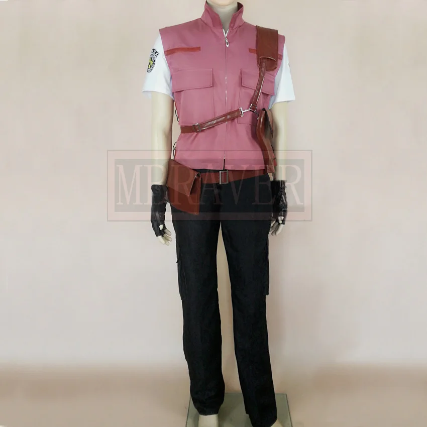 Chris Barry Burton Cosplay Costume Halloween Uniform Outfit Custom Made Any Size