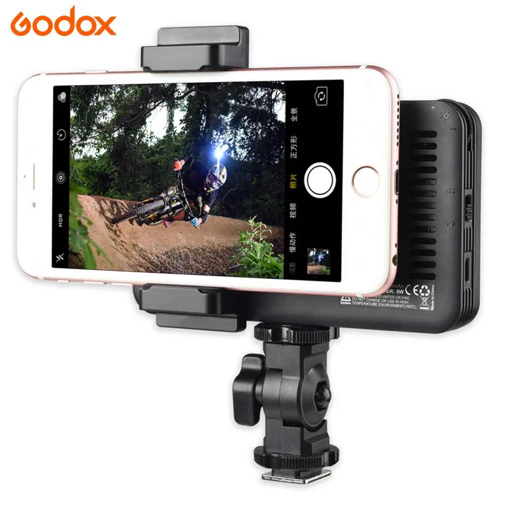 Godox M150 Led Light 5600k Led Video Ligh White Color Led Panel Selfie Light Lamp For Iphone Smart Phone Video Camera Maquiagem