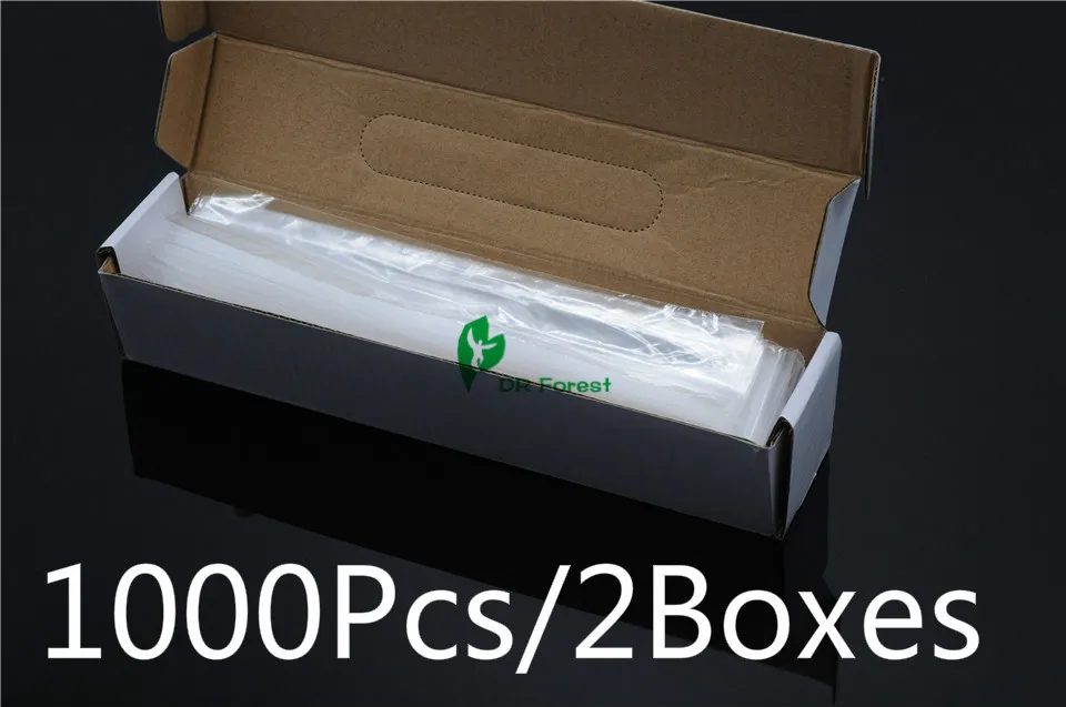 2Boxes/1000Pcs Dental X Ray Sensor  Disposable COVER Plastic Sleeves 4.1x19.7cm