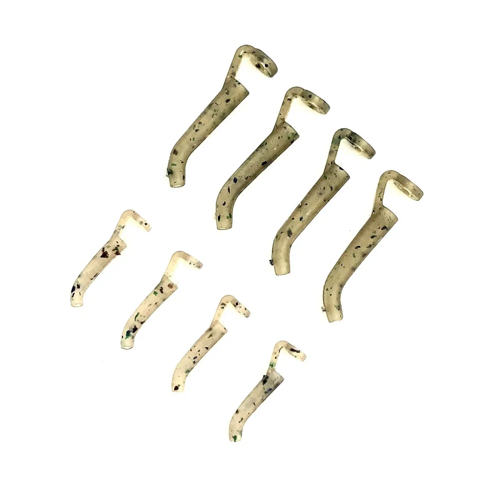 20pcs D RIG Kickers CARP HOOK LINE ALIGNERS KICKERS SMALL LARGE Camo Color Line Aligner Anti Tangle Sleeve