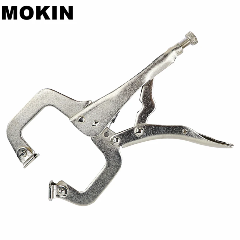 

C Clamps Quick Locking Pliers 170mm Vise Grip Welding Locking Pliers For Woodworking Locator Hand Tools