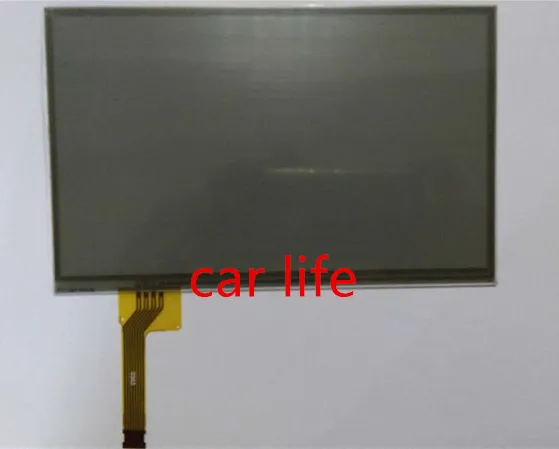 

Wholesale 10 pieces 7 inch 8 pin Black glass touch screen Digitizer Lens panel for range rover car C070VW02 V1 LCD