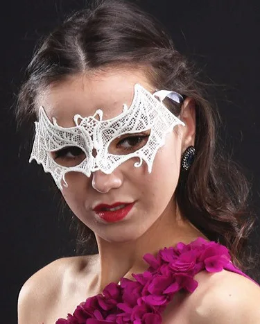 New Styling Lace Little Bat Mask Sexy Prom Party Halloween Party Ball Bar Women Mask Wholesale 10pcs/lot