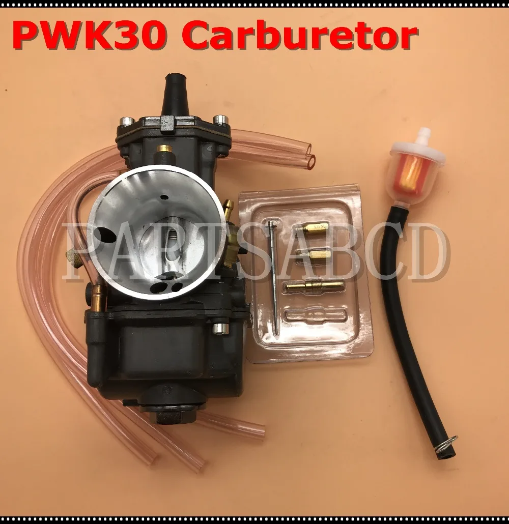 

PWK 30mm Flat Slide Carburetor For HONDA RTL250 CR80 CR85R CR125 NSR50 NSR80