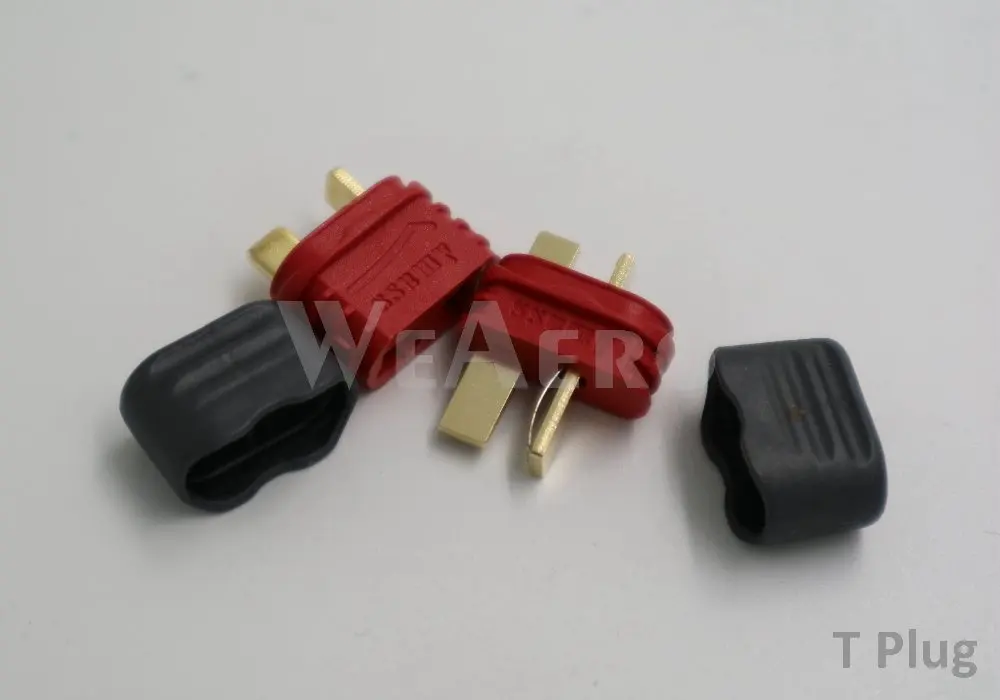 

AMASS Sheathed T-Plug Connector (10 pairs) for Battery / Charger for RC Multicopter Airplane