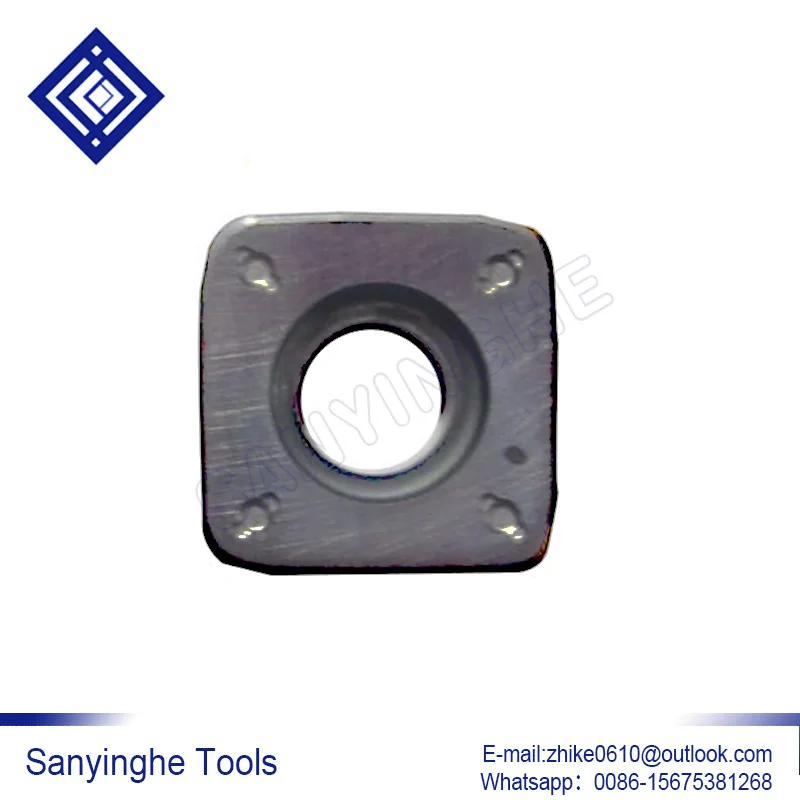 

SDMT09T312-DM YBG202 YBG302 YBC302 cnc carbide milling insert cutting blade