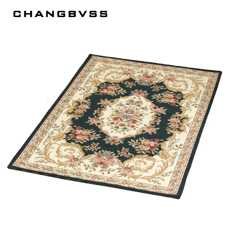 Retro Feeling Rugs Bath Mats For Bathroom ,Flower Pattern Anti Slip Mat Carpet Rugs For Bathroom, Toilet Mat Carpet Alfombra