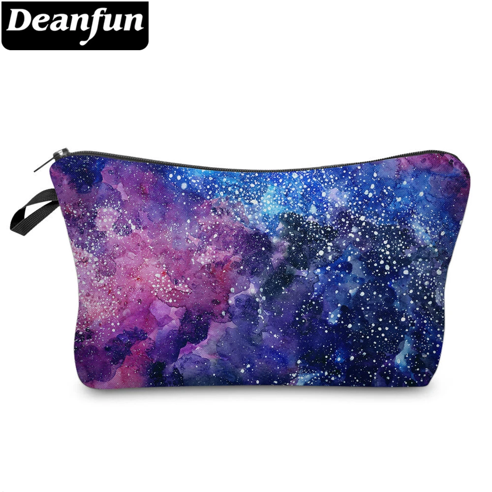 

Deanfun 3D Printed Cosmetic Bags Starry Sky Pattern Fashion for Women Travel Organizer 51244