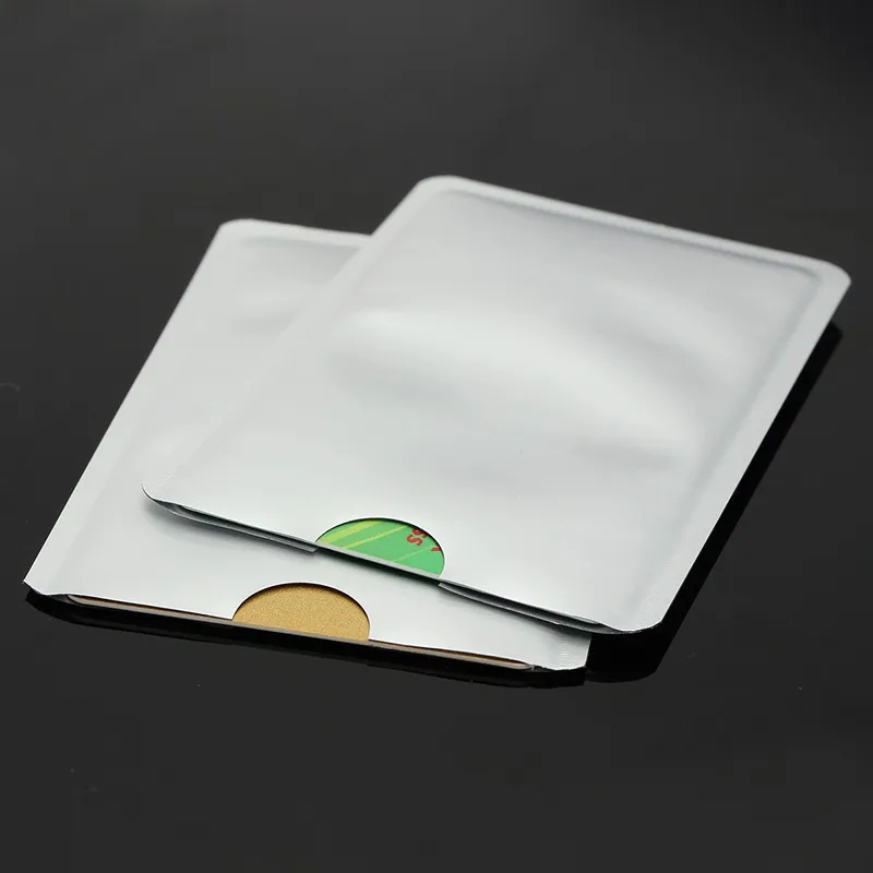 Porte-carte étanche en aluminium avec blocage RFID, carte de crédit, carte de visite bancaire, protecteur sécurisé, étui de voyage, 10 pièces par ensemble