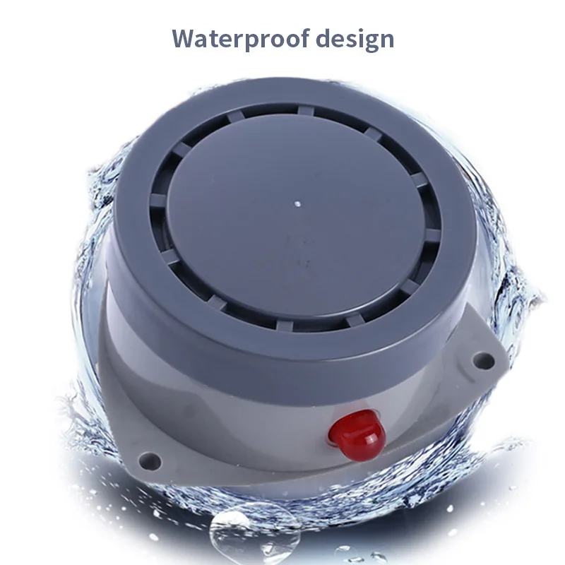 Professional Mini 120dB Wireless Water Overflow Leakage Alarm Sensor Detector Home Hotel Security Alarm System Accessories