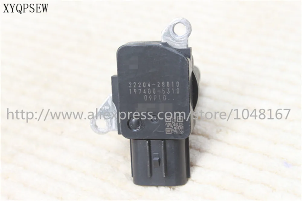 

XYQPSEW For Lexus GS350, 22204-28010,197400-5310,gas flow meter, air flow sensor, air sensor