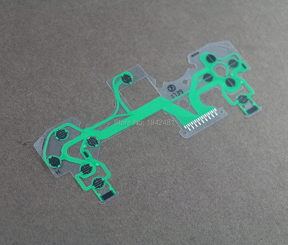 Fita placa de circuito para ps4, joystick, cabo flexível, para playstation 4 pro, controlador jds-055 5.0, 5pcs