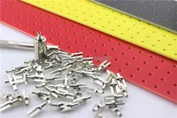 DIY Projects Audio Tag Strip Board Turret Board Tin Silver Gold Copper 50PCS Turrets 2MM Board 1Set DIY AMP Audio Free Shipping