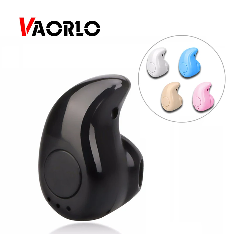 VAORLO Wireless Headphone Bluetooth Earphone Earbud With Mic Mini Invisible Sport Stereo Bluetooth Headset S530 For xiaomi phone