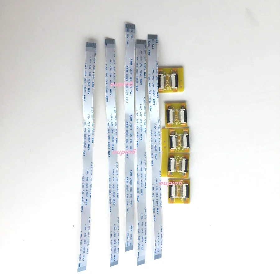 5 PCS 16Pin To 16Pin ZIF 0.5mm Connector Adapter Extend HDD +  2019 Flat line Cable FPC FFC 200MM