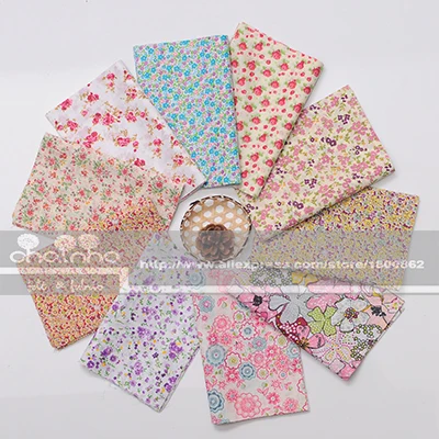 Willekeurige Dunne Katoen Patchwork Voor Het Naaien Scrapbooking Fat Quarters Tissue Quilt Patroon Handwerken Kladjes 80Pcs 20x24cm