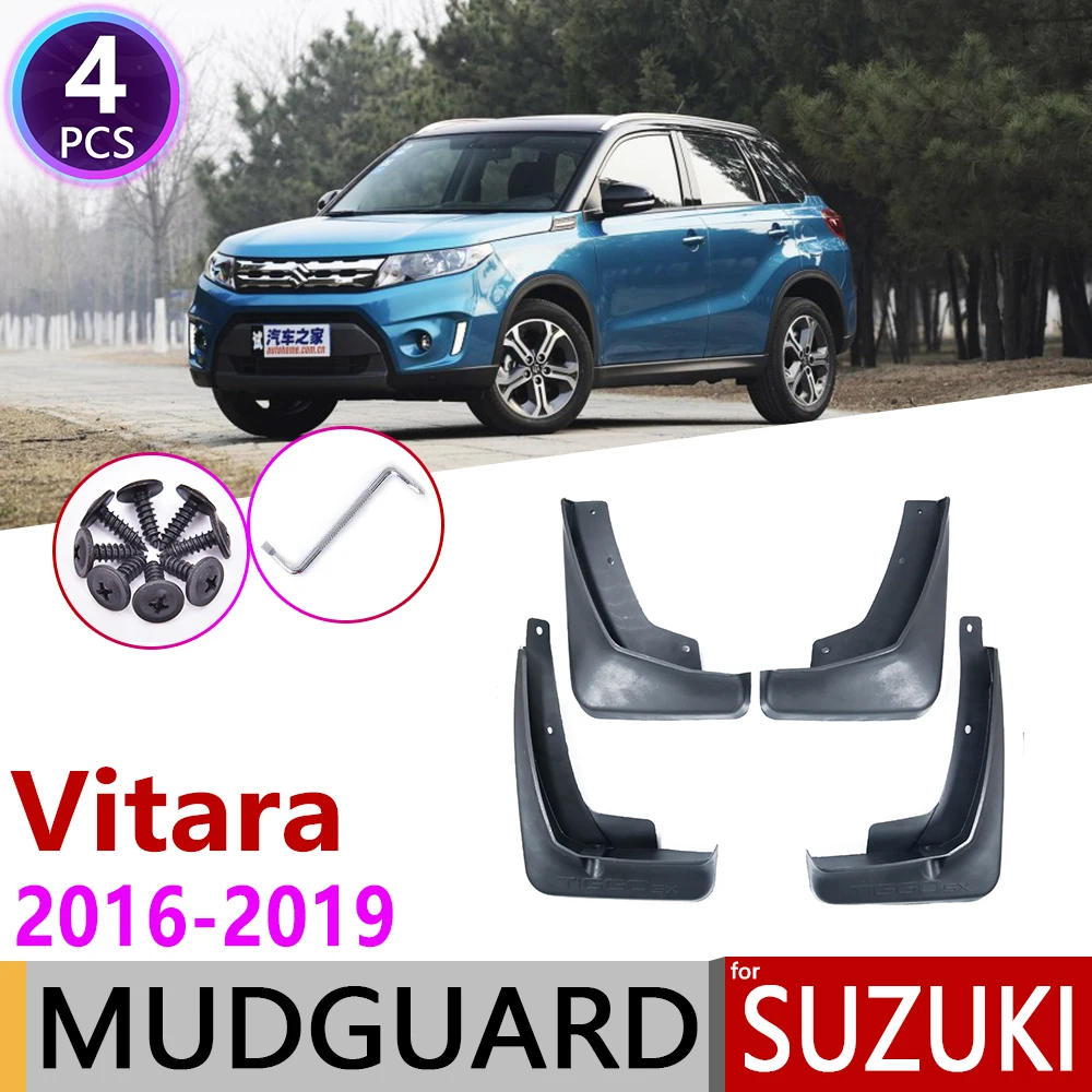 

Car Mudguards for Suzuki Vitara Escudo 2016 2017 2018 2019 LY 4th Gen Mudflap Fender Mud Flaps Guard Splash Flap Accessories