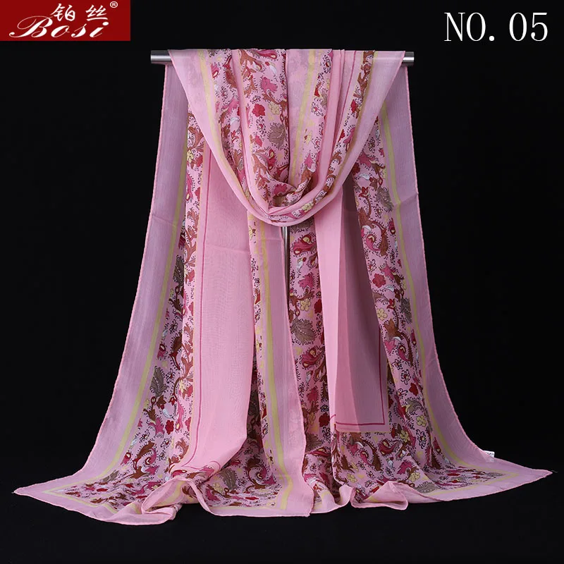 Chiffon scarf print women hijab luxury stoles scarves wraps fashion wrap shawls floral shawls cape female muslim wrap wholesale