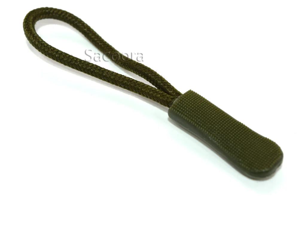 10 Stück/Packung Mix Color Cord Zipper Pull Puller End Strap für Bekleidung Reisetasche Zubehör